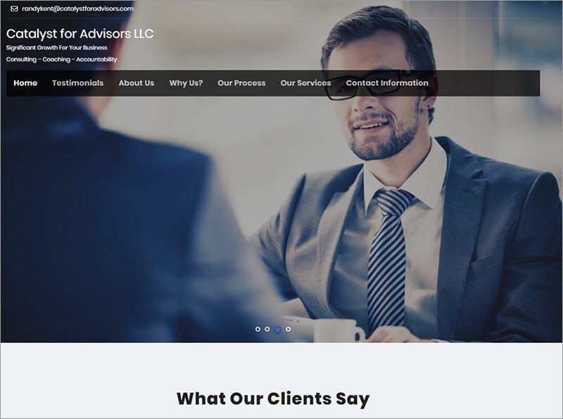 You are currently viewing Catalyst for Advisors New Look