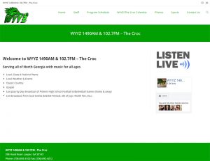 Read more about the article WYYZ Radio site gets a face lift