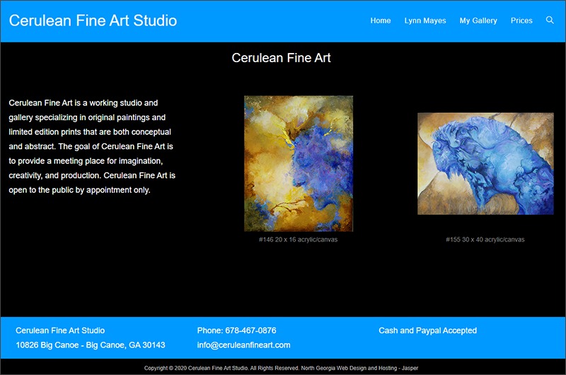 You are currently viewing Welcome Cerulean Fine Art Studio