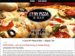 I Love NY Pizza & Bar