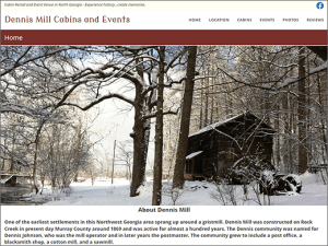 Dennis Mill Cabins