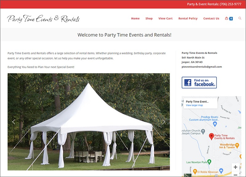 Read more about the article Party Time Events and Rentals Revamp